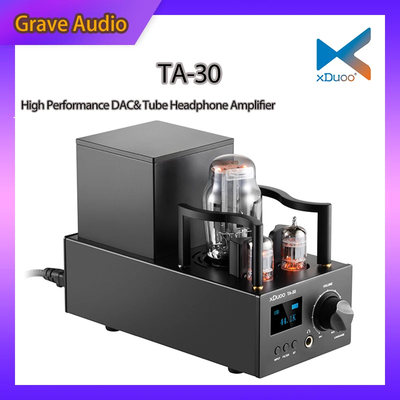 XDUOO TA-30 ES9038Q2M HD Bluetooth высокопроизводительный аудио интерфейс Fiio DSD512 DAC ламповый