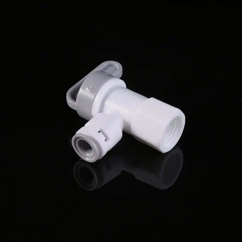 Резервуар угловой шаровой кран 1/4 ''трубка для обратного осмоса RO фильтр