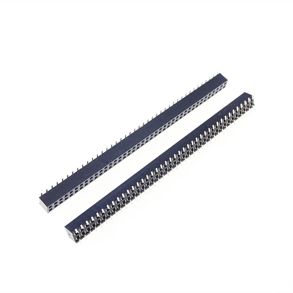 1000 шт. 2x40 P 80 Pin 2 0 мм штыревой разъем Женский двойной ряд SMT PCB поверхностное