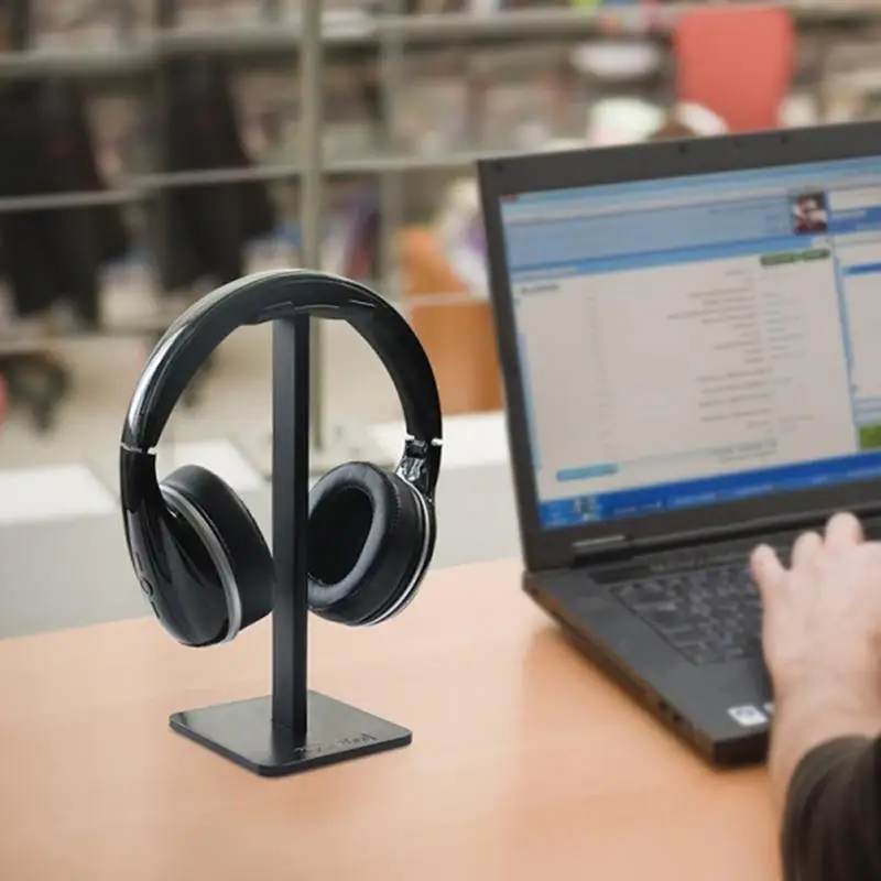 

Universal Aluminum Headphone Holder Gaming Headset Stand Removable Display Stand Non-slip Space Saving