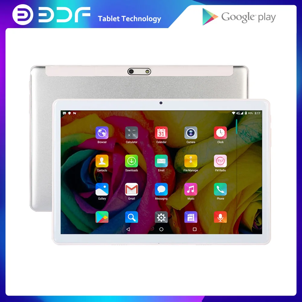 BDF Новый Android 4 планшеты ПК телефон sim карта 10 дюймов 1 Гб + 16 IPS LCD четырехъядерный 5000