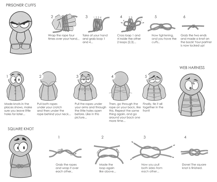 Эротическая веревка для связывания раба хлопковая сдерживания подходит пар