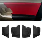 4 шт. для Skoda Fabia 2008 2009 2010 2011 2012 2012 2014 панель подлокотника дверной ручки автомобиля из микрофибры кожаный чехол Защитная отделка