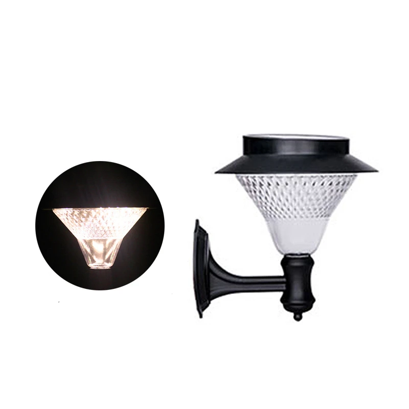 Сад настенный светильник регулятором солнечного заряда солнечной лампы