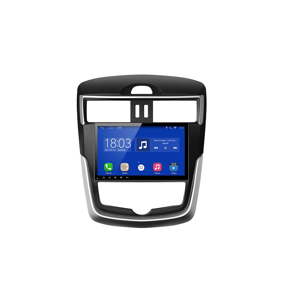 ChoGath 9 дюймов 4 ядра Android 0 автомобиль радио для Nissan Tiida 2016-2017 с MP3 MP4 MP5 | Автомобили и
