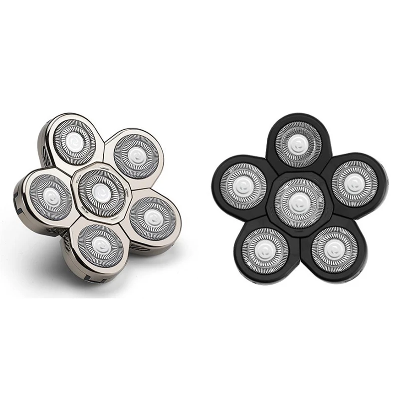 

Бритва Мужская аккумуляторная с 6 сменными лезвиями