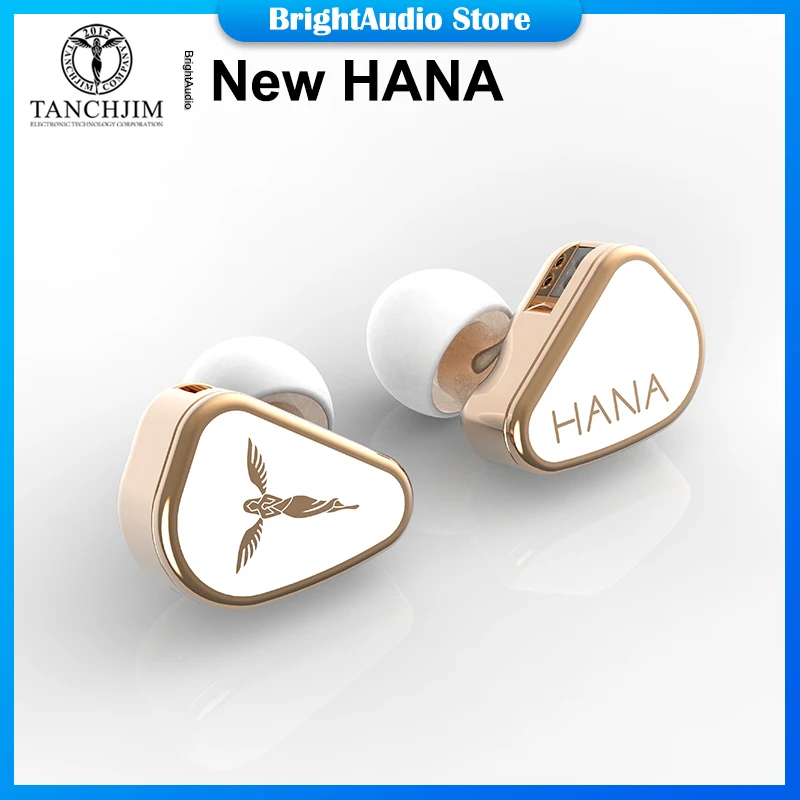 

Динамический драйвер TANCHJIM New HANA 3rd-Gen DMT, внутриканальные мониторы, наушники IEM с 2-контактным разъемом 0,78 мм, съемные наушники