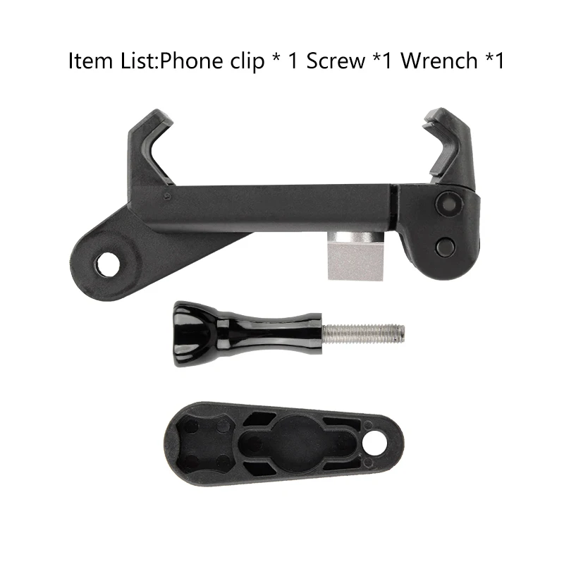 new mobile phone clip mount bracket selfie stick monopod holder for gopro iphone xiaom samsung huawei tripod adapter accessories free global shipping