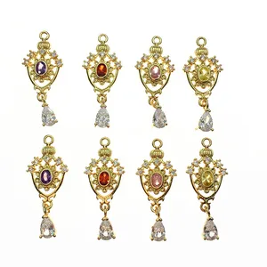 Новое поступление! 28x12 мм, 50 шт в наборе, висячие серьги-капельки для изготовления браслета Ассорти серьги ручной работы сделай-сам, Бижутерия Аксессуары выводов и компонент-3