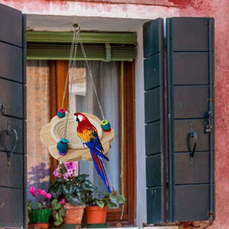 Птичья домик для попугая хомяка ручная работа малая клетка животных птицы