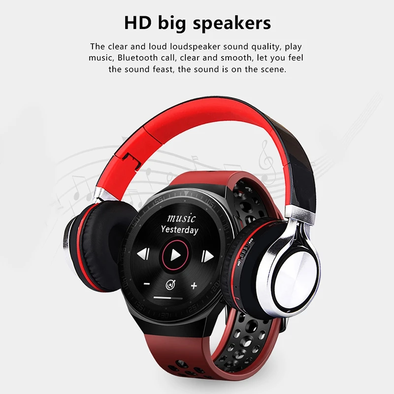 

Bluetooth Smart Watch Men Music Player Clock Fitness Tracker Women Sport Smart Watches for IOS Android Phone