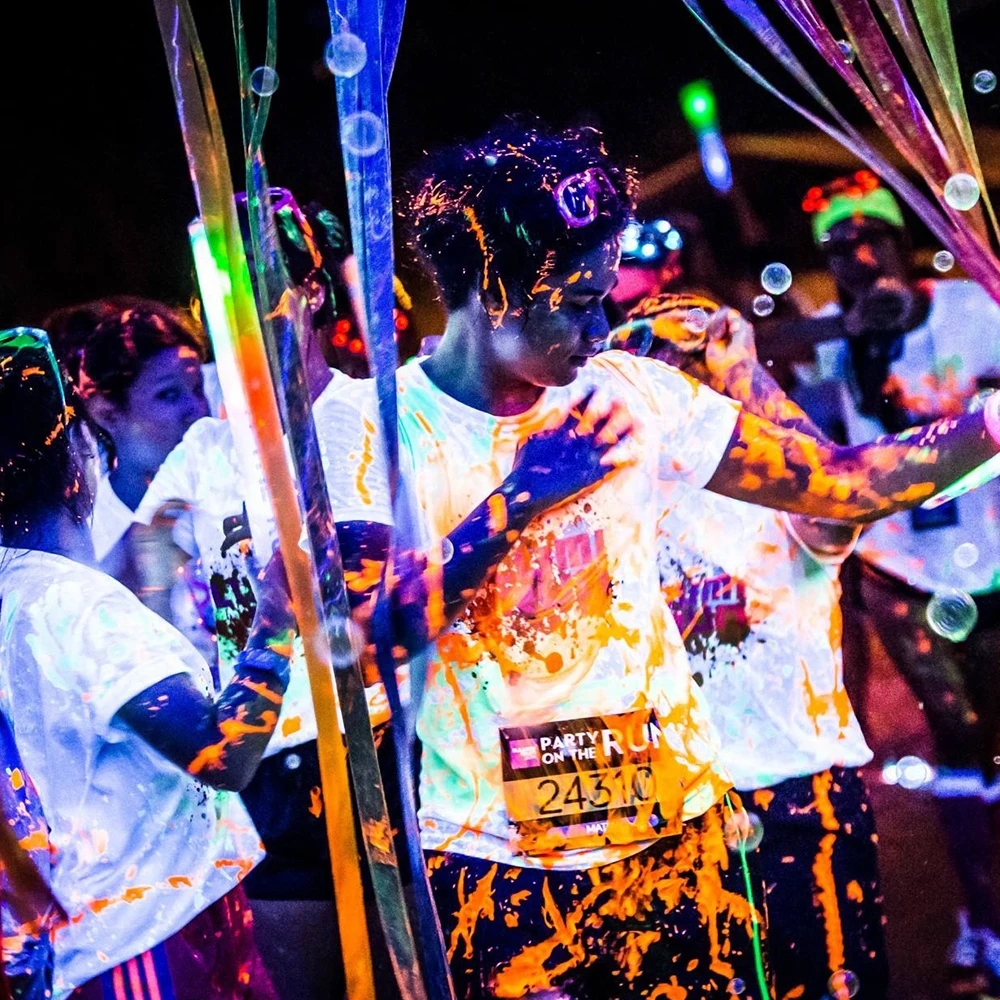 Glow in the Dark Fluorescent Paint for Party Nail Decoration Art Supplies 20g Light Blue Phosphor Pigment Acrylic Luminous | Канцтовары