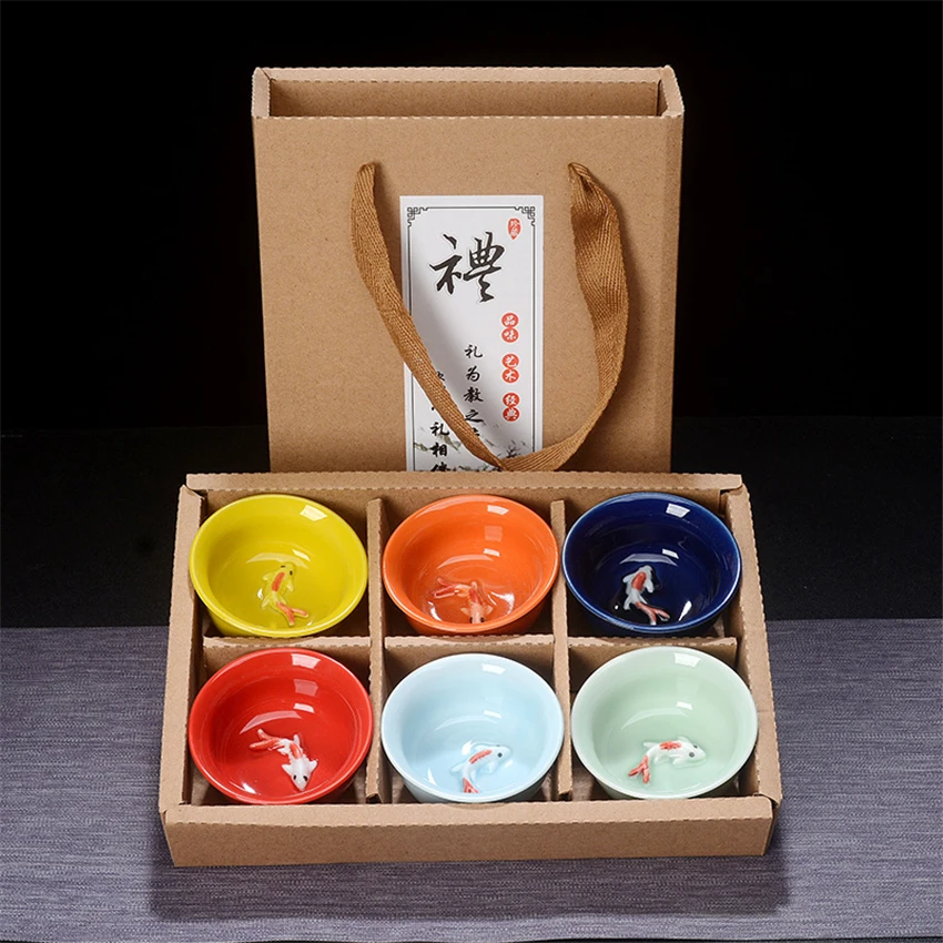 Оригинальная китайская керамическая чайная чашка ледяная треснувшая для