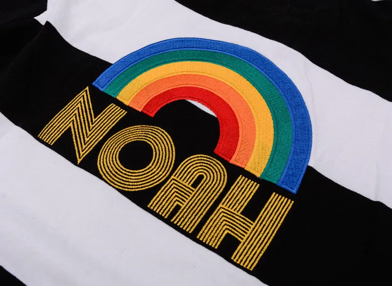 Футболка Мужская/Женская свободного покроя в полоску с длинным рукавом|Поло| |