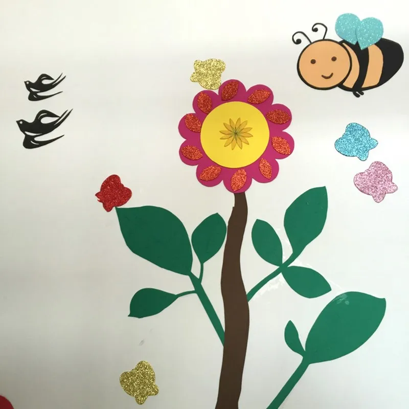 1pcs40*60CM EVA Foam Paper Handmade Sheets Sponge Handcraft Materials Multicolour Flower Prop Party Christmas | Дом и сад