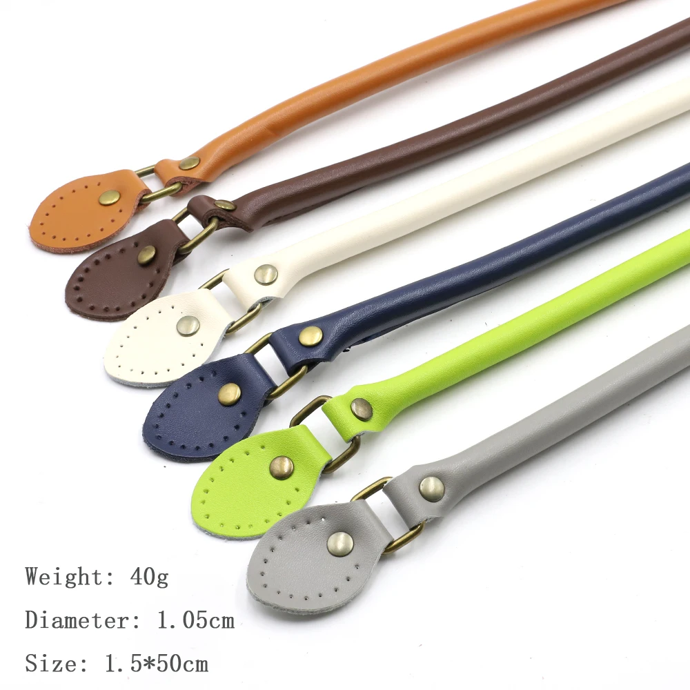 Ремешок для Сумки из натуральной кожи Сменные ручки ручной работы сумок через