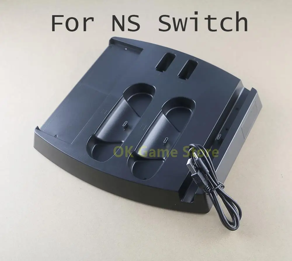 

1pc/lot Multi-functional Charging Station Dock Storging Holder for Nintend Switch NS Console Charger Stand for NS Switch Console