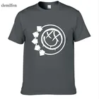 Blink 182 Мужская футболка Топ-все размеры + 6 различных цветов Высокое качество 100% хлопок Повседневная футболка с принтом