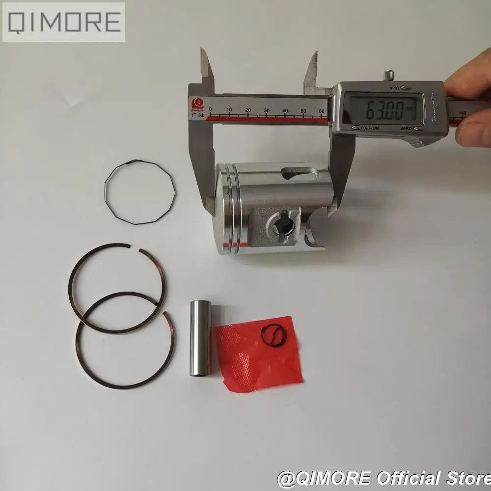 Комплект поршней и колец с большим отверстием 52 мм для скутера Minarelli JOG100 / JOG90 4DM