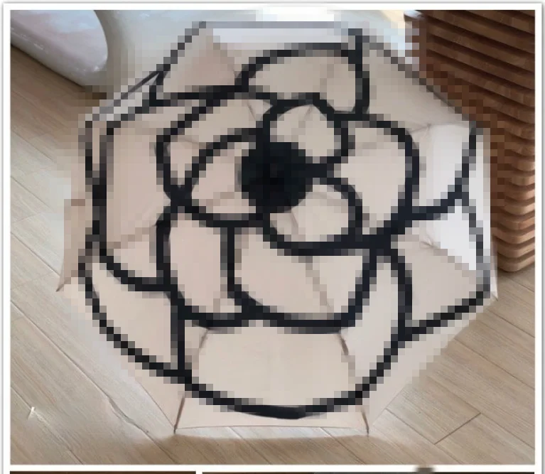 

The new umbrella mountain tea flower fully automatic folding sun protection UV umbrella umbrella brand umbrella