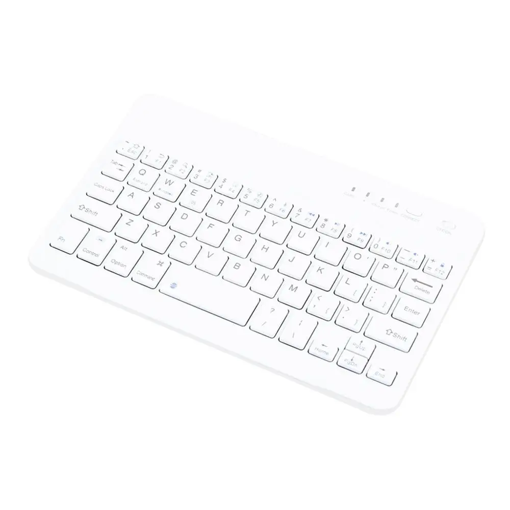 Тонкая беспроводная Bluetooth клавиатура для iMac iPad Android телефон ноутбук планшетный ПК