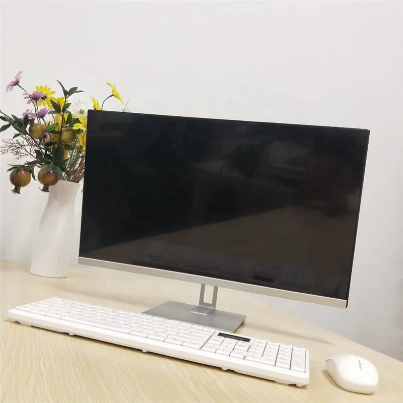 21.5 24 27 inch Intel i3 i5 i7 Desktop Computer White All in One PC 23.8' Monitor i7 I5 I3 cpuWindows 10 for Gaming Office Using