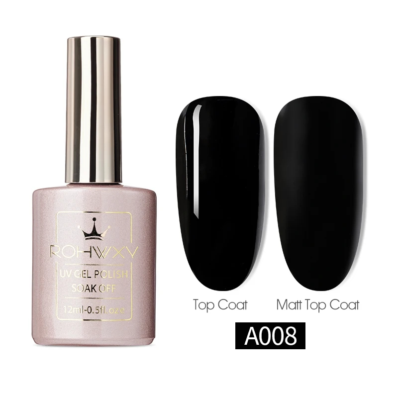 ROHWXY 12 мл серии Хамелеон УФ-гель для ногтей замочить от полигель пальто Гель-лак для живописи ногтей УФ-гель лак - Цвет: A008