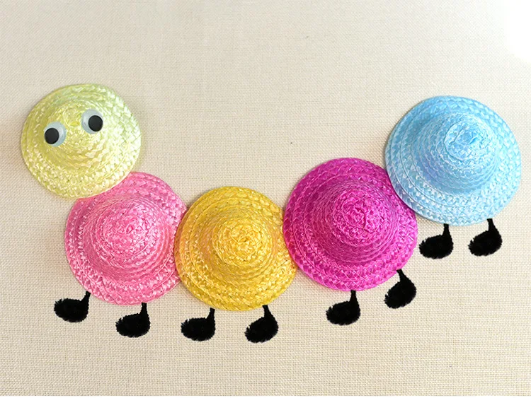 Декоративные настенные Подвески сделай сам в виде соломенной шляпы для