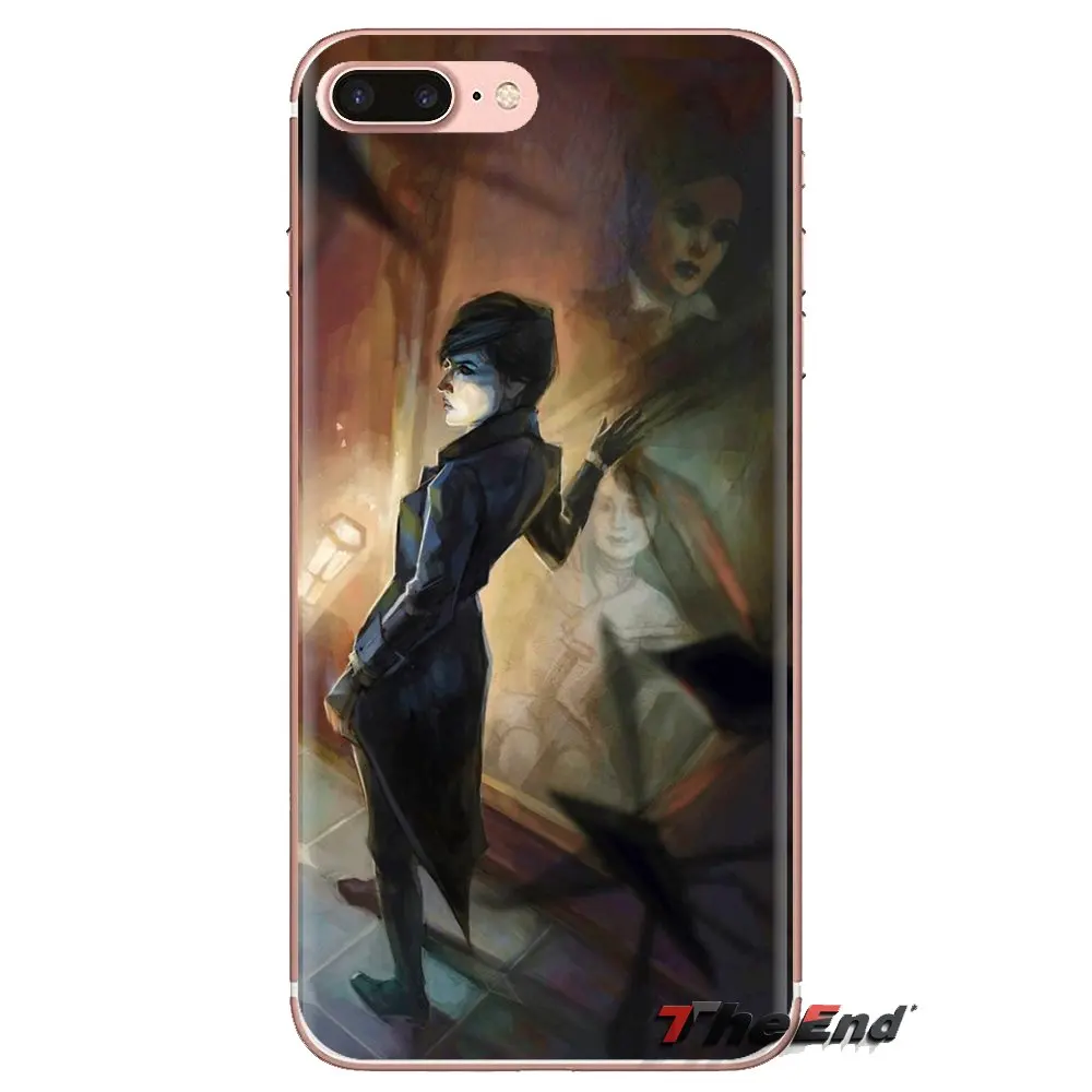 Soft Shell Cover For Huawei G7 G8 P7 P8 P9 P10 P20 P30 Lite Mini Pro P Smart Plus 2017 2018 2019 Game dishonored 2 Emily Kaldwin |