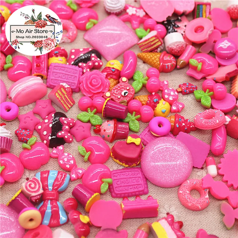 20 шт. разноцветные десерты|craft design|craft charmscraft supplies |