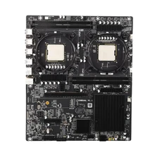 X58 Dual-Channel Motherboard L5520 X58DUAL V1.0 DDR3X4 1066 Memory M.2 NVME PCIE X16 Desktop Computer Game Motherboard