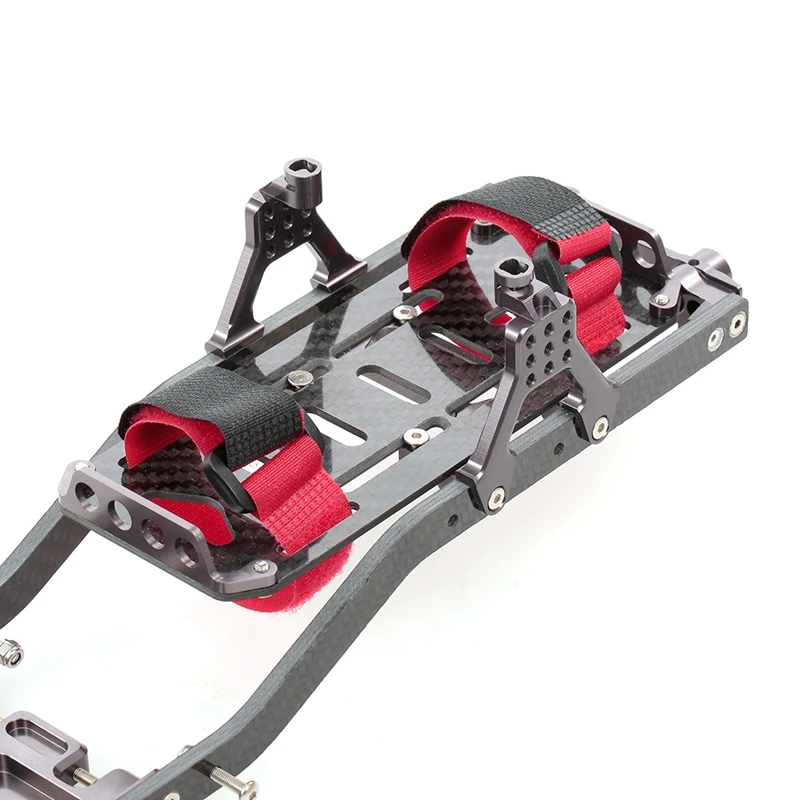 

SCX10 Frame Girder Carbon Fiber Chassis Frame Rails for 1/10 Axial SCX10 RC Crawler Truck Off-Road Car