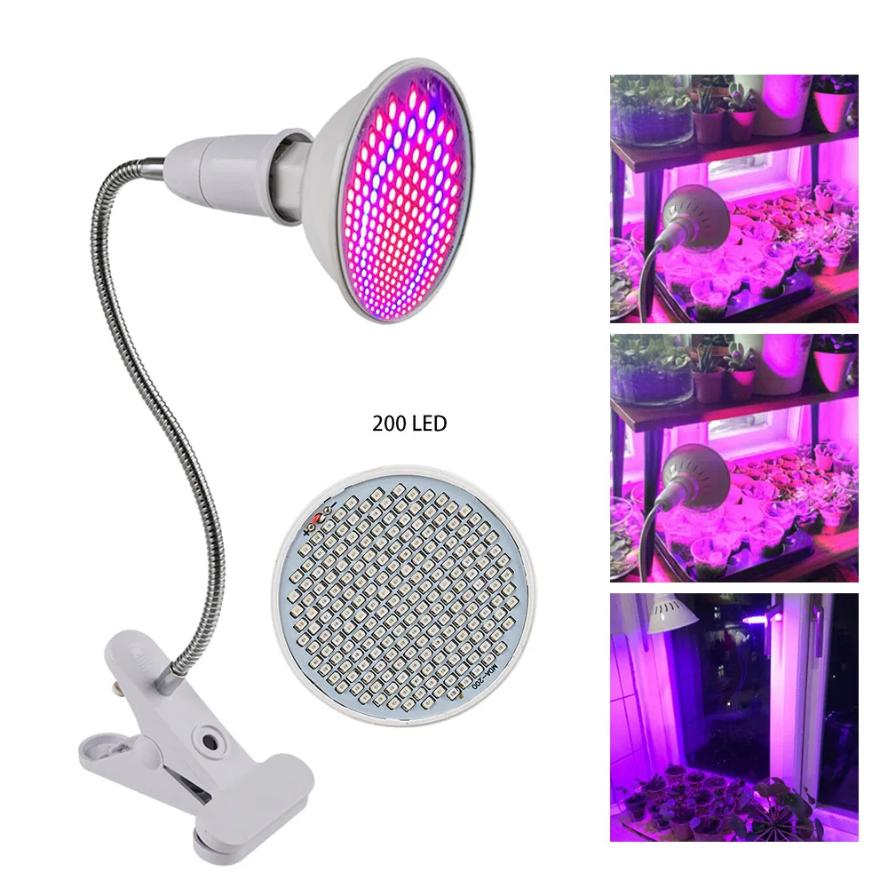 

Светодиодсветильник толампа полного спектра HYMELA E27, лампа для выращивания растений в помещении, цветов, растений, овощей