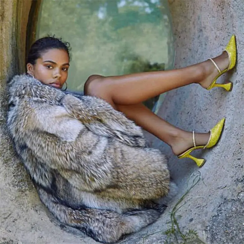 Туфли-лодочки женские на высоком каблуке с острым носком стразы | Обувь