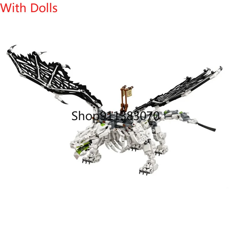 Новинка 2020 Череп дракон волшебный город герой Джей Кай Найя мини фигурка