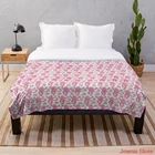 Быстро роликовое одеяло с кроликом для девочек и мальчиков, детское Фланелевое украшение для спальни