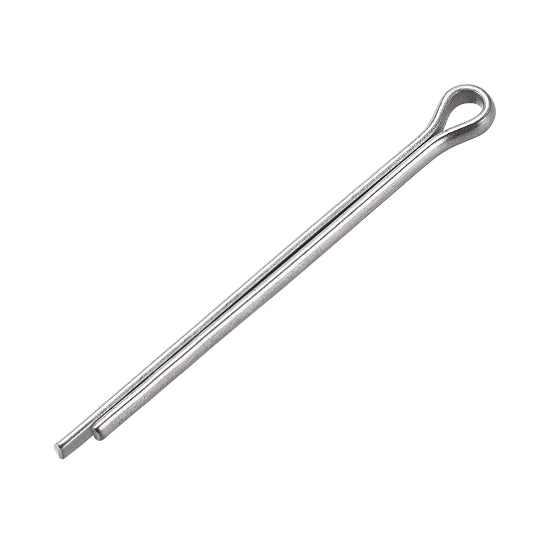 

30Pcs Split Cotter Pin - 3mm x 45mm 304 Stainless Steel 2-Prongs Silver Tone for Secure Clevis Pins,Castle Nuts