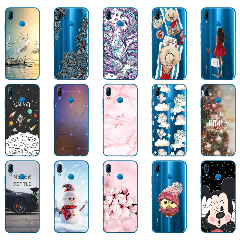 Huawei P20 Lite чехол 5,84 дюйма huawei P20 Lite мягкая резина, термопластичный полиуретан силиконовый чехол для телефона huawei P20 Lite чехол для сумки