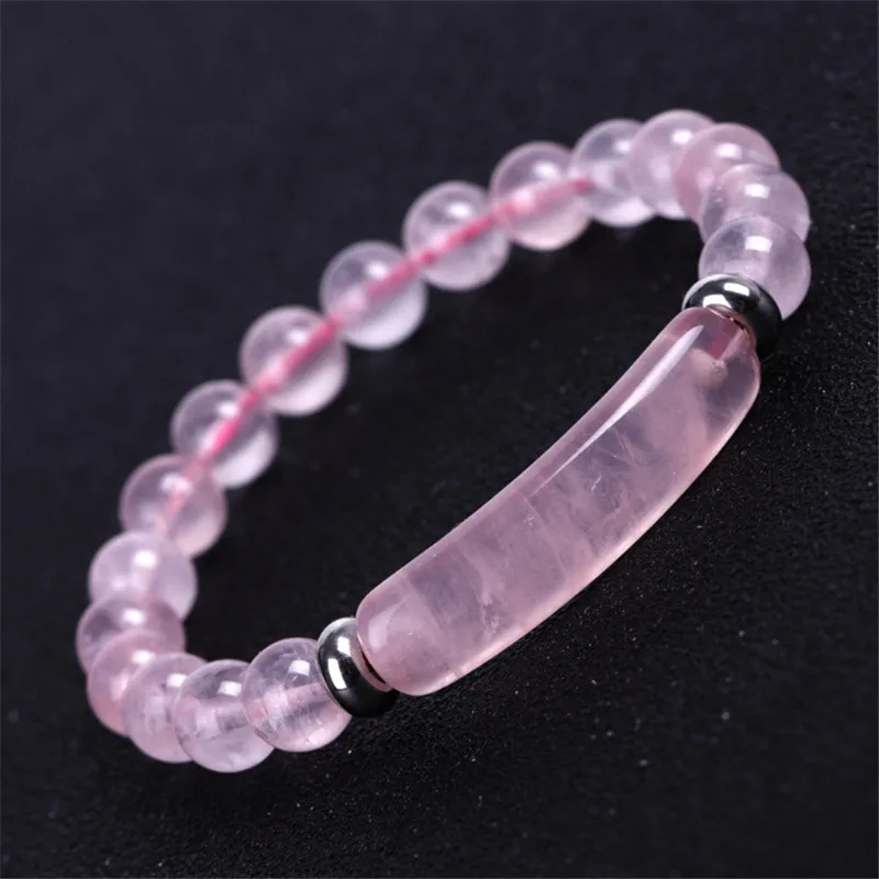 Браслет из натурального камня и агатов 8 мм |