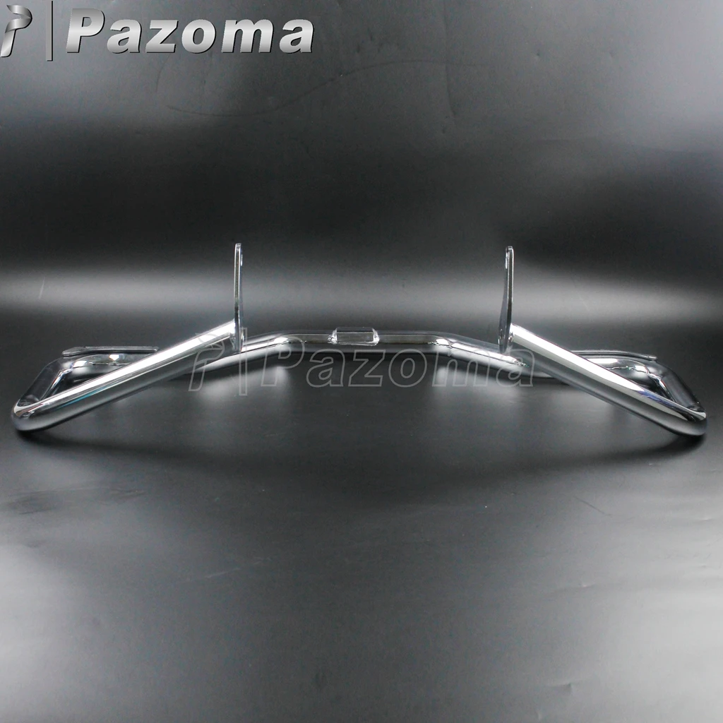 32 мм хромированный аварийный бампер для шоссе защита двигателя Harley Softail Fat Bob Deluxe