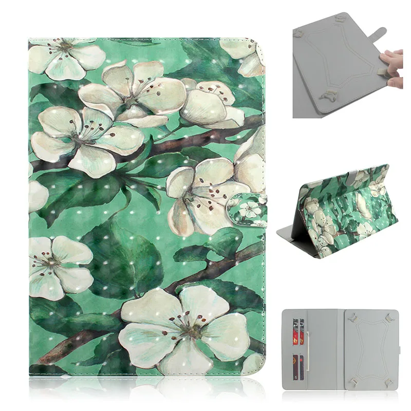 Универсальный 7-дюймовый чехол для планшета ASUS MeMO Pad HD 7 ME173X с откидной крышкой и