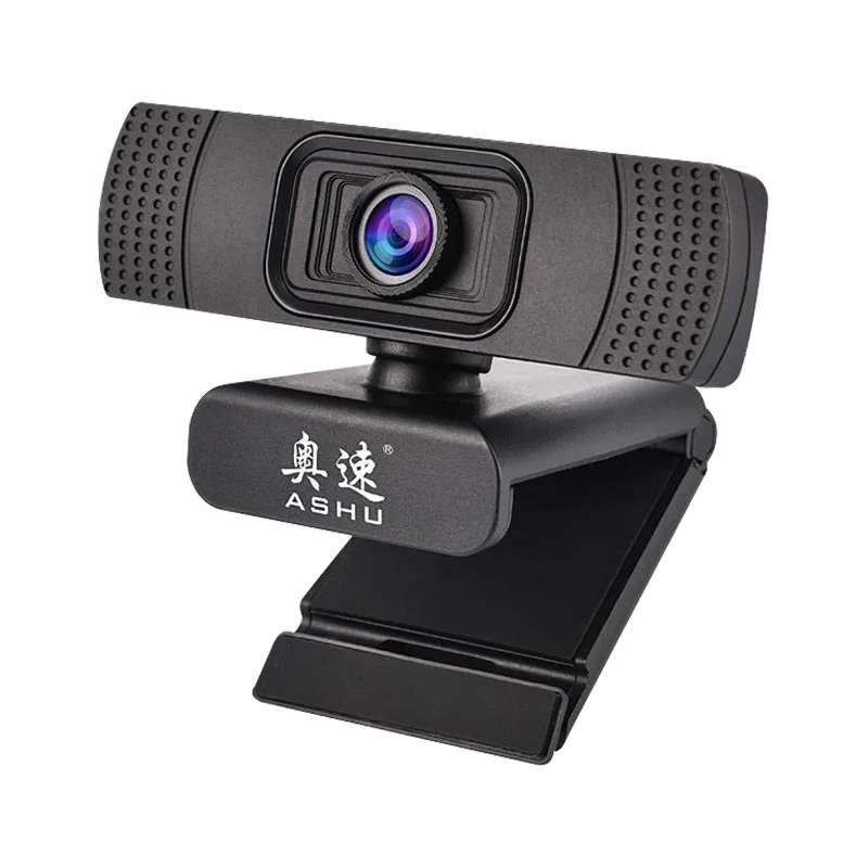 

ASHU H603 USB Webcam Built-in Microphone Flexible Rotatable 1920*1080p For Computer PC Laptop