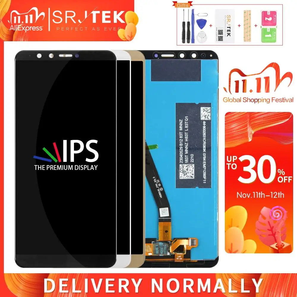 ЖК панель для Huawei Enjoy 8 Plus сенсорный экран с дигитайзером в сборе рамка FLA L22 LX2 LX1 LX3