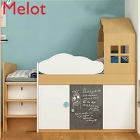 high end luxury custom childrens bed multi functional storage bed modern home single bed study table bed boys and girls suite
