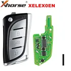 1 шт.лот Xhorse XELEX0EN супер Удаленный Флип 3 кнопки для ToyotaLexus тип с супер чипом внутри
