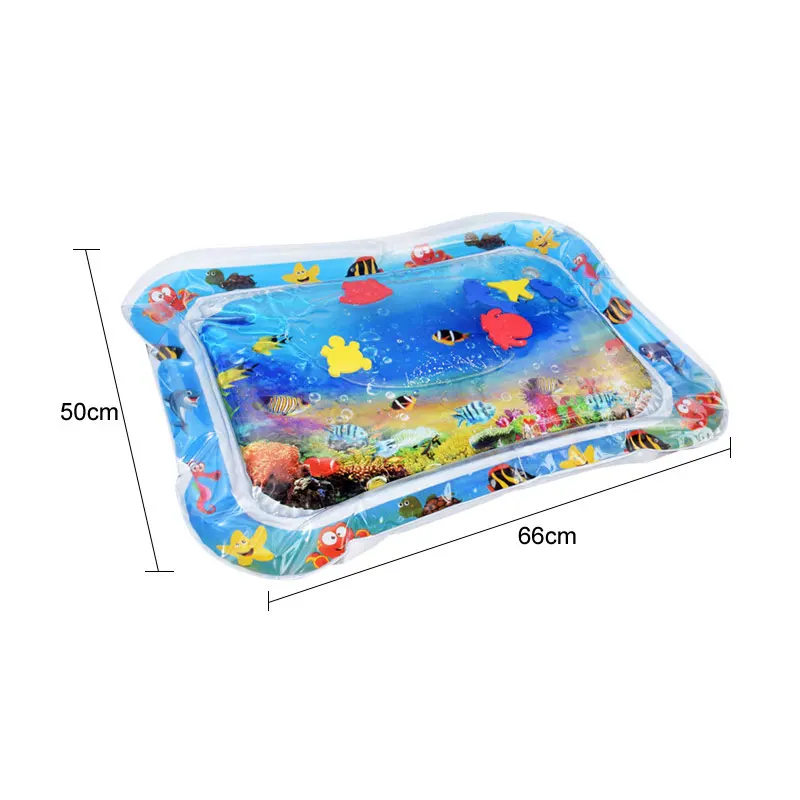 Детская игрушка водный игровой коврик Веселая модель детский надувной центр