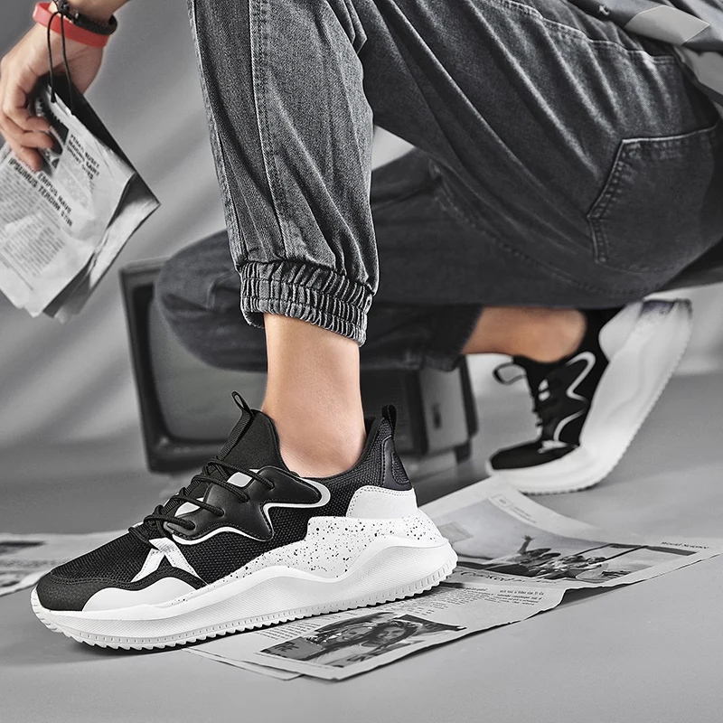 

Sneakers High Shoes For Men Sneakers 2020 Chunky Sports White Mesh Men's Summer Fashionable Mens Casual Bona