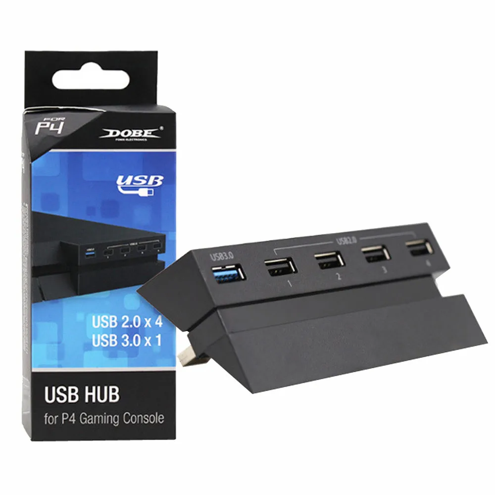 5 портовый usb хаб для PS4 высокоскоростное зарядное устройство сплиттер