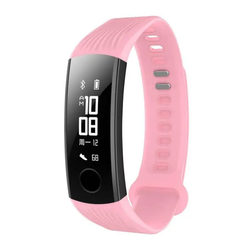 soft silicone strap buckle replacement watch band wrist strap sports smart watch accessories for huawei honor 3 wearable devices free global shipping