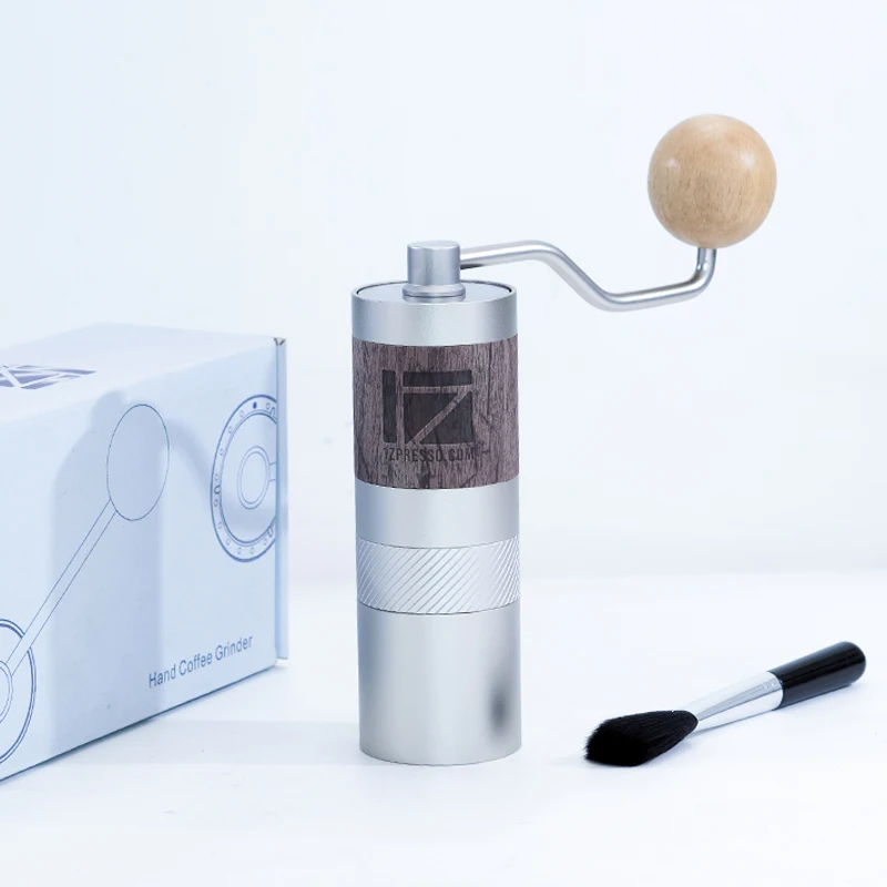 Ручная мини кофемолка 1zпрессе Q2 портативная кофейная мельница 5/6 ядер заусенцы